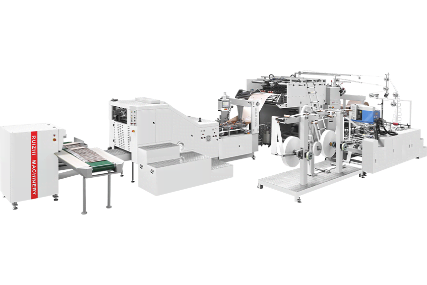 RZFD-330F扁繩手提袋方底紙袋機