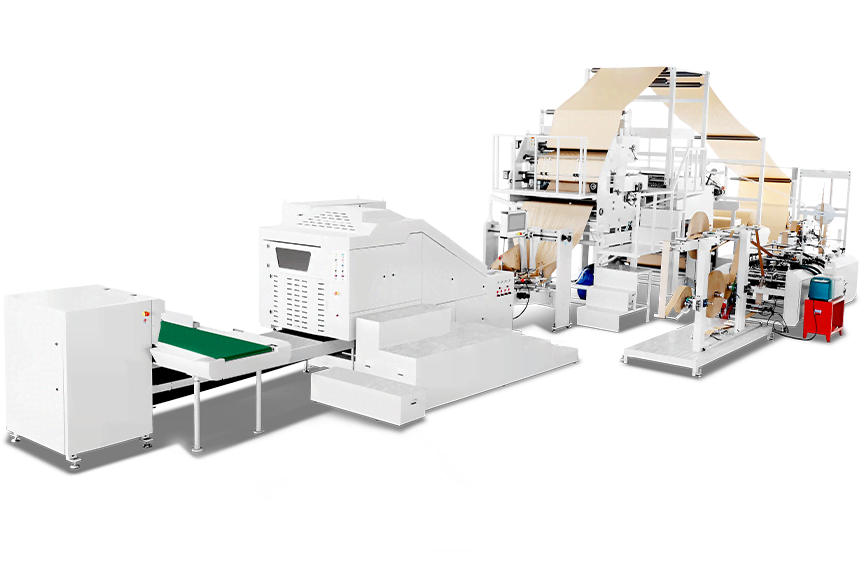 RZFD-450AF扁繩手提袋方底紙袋機