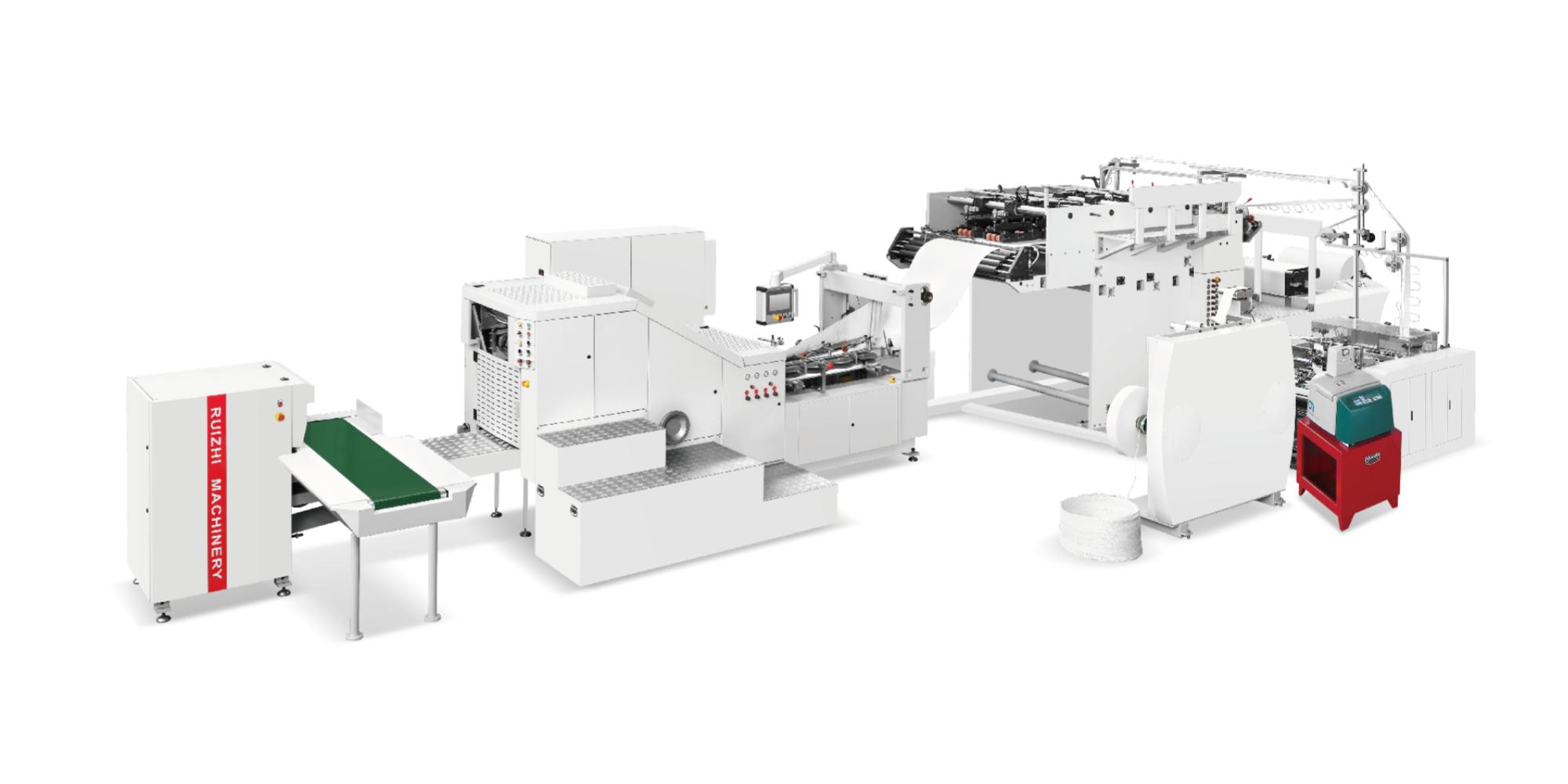 RZFD-330T圓繩手提袋紙袋機連印刷機