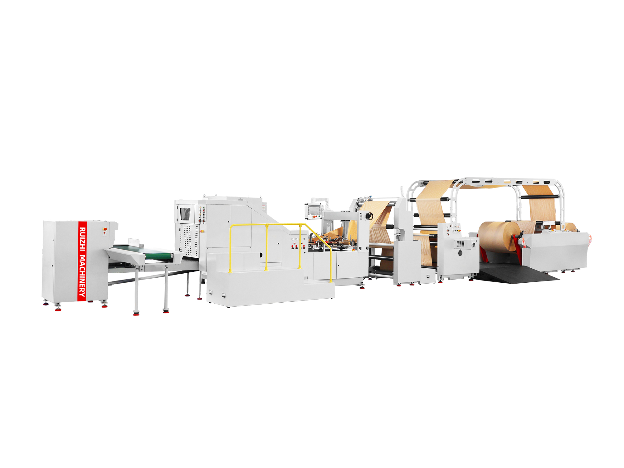 RZFD-330(2PLY)雙放料高效多層紙袋機