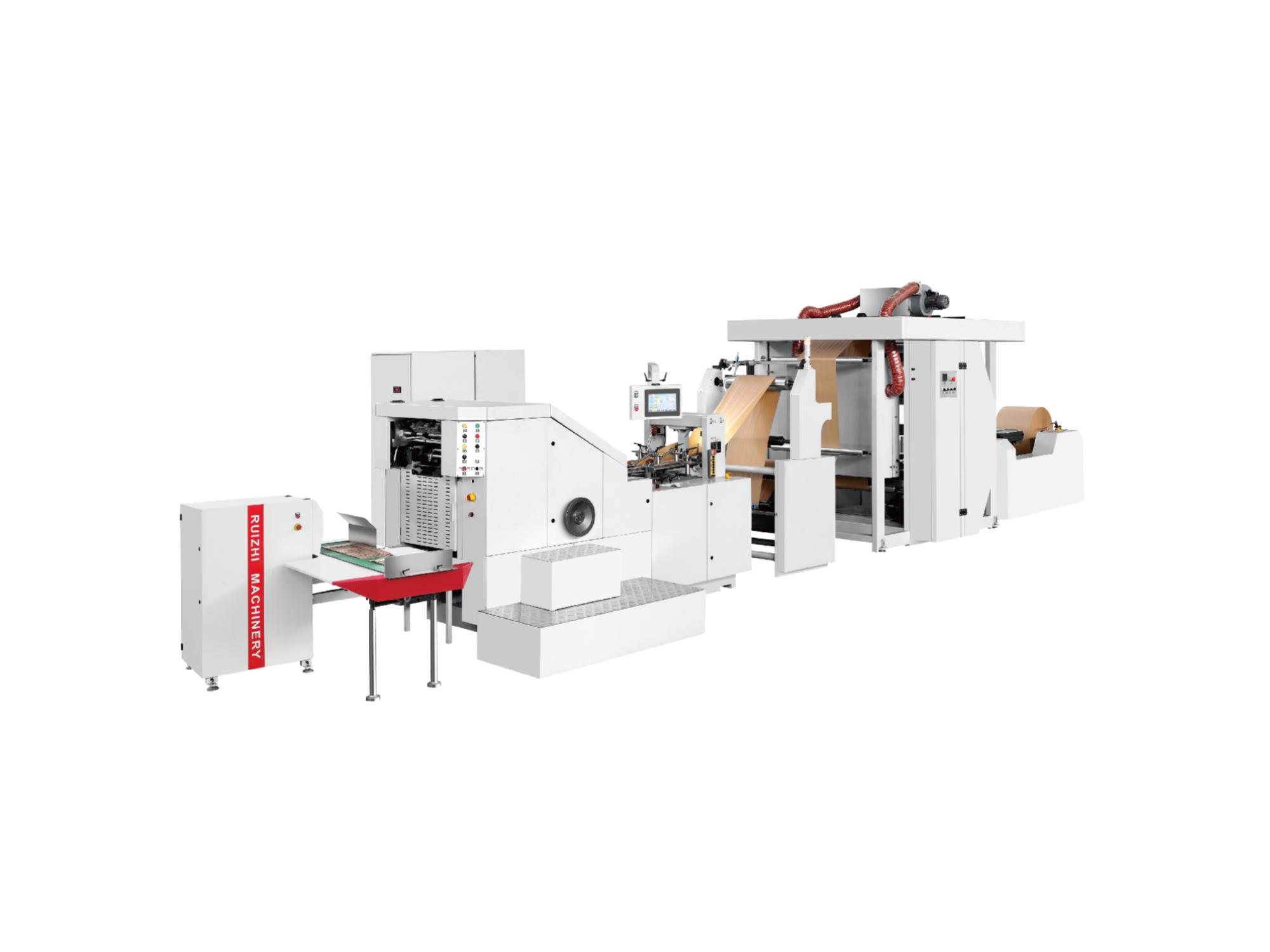 RZFD-450B高效智能紙袋制造機聯體印刷機