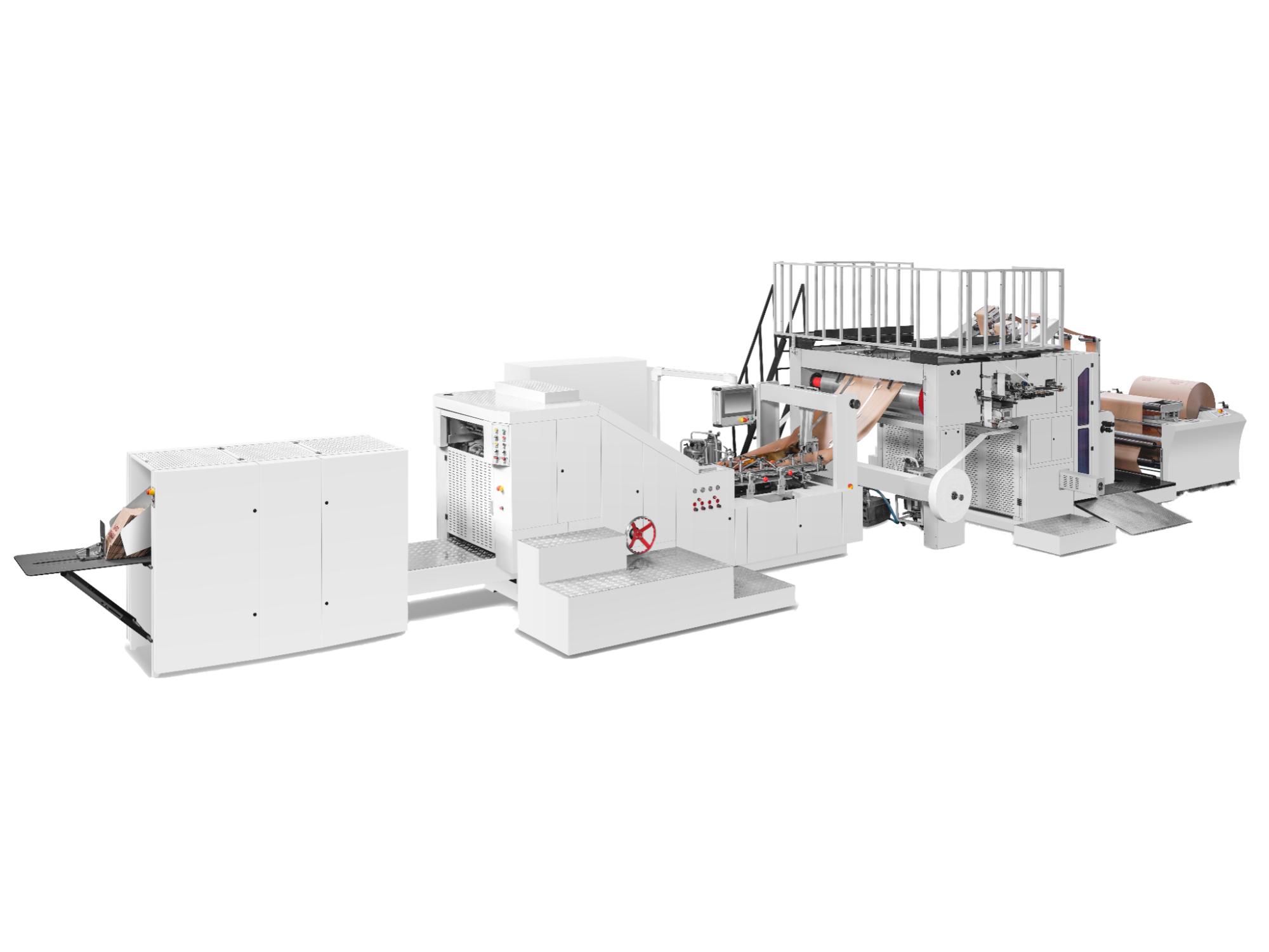RZFD-450A(IF) 扁繩內折方底紙袋機