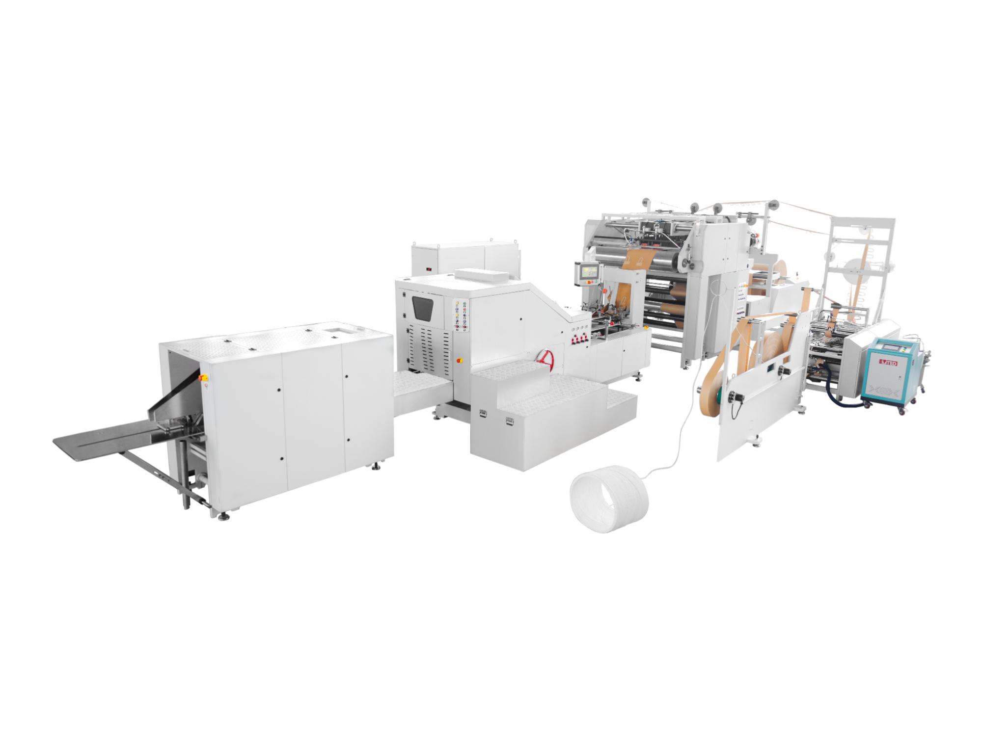 RZFD-250T 圓繩手提袋方底紙袋機 中小型手提紙袋自動化成型設備