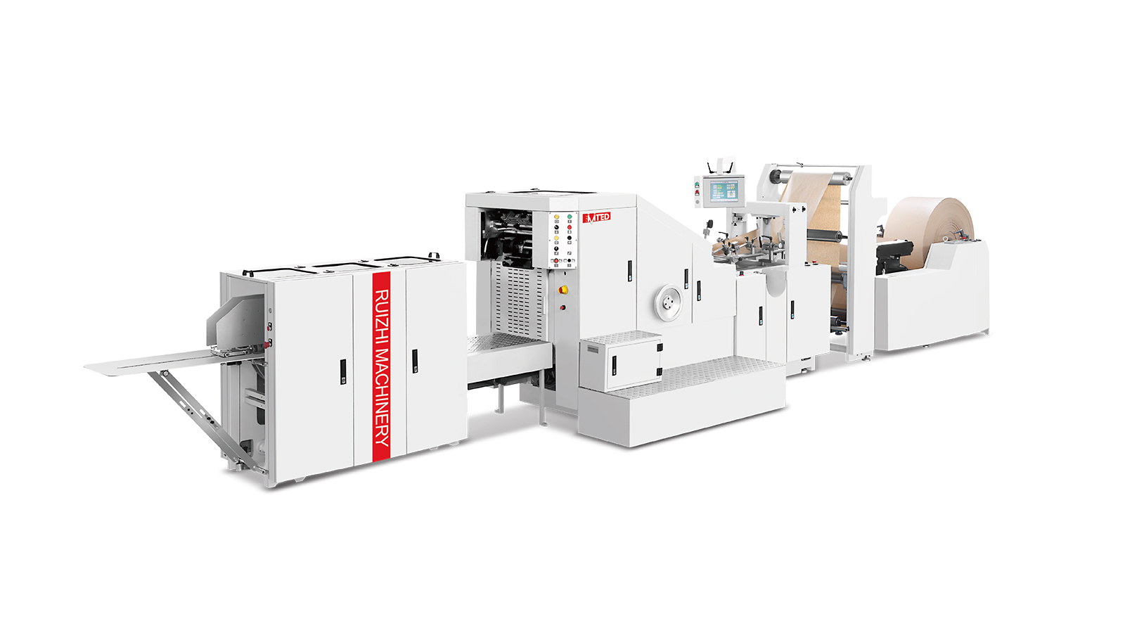 銳志機(jī)械RZFD-190高速方底紙袋機(jī)連體印刷機(jī)：助力環(huán)保解決方案
