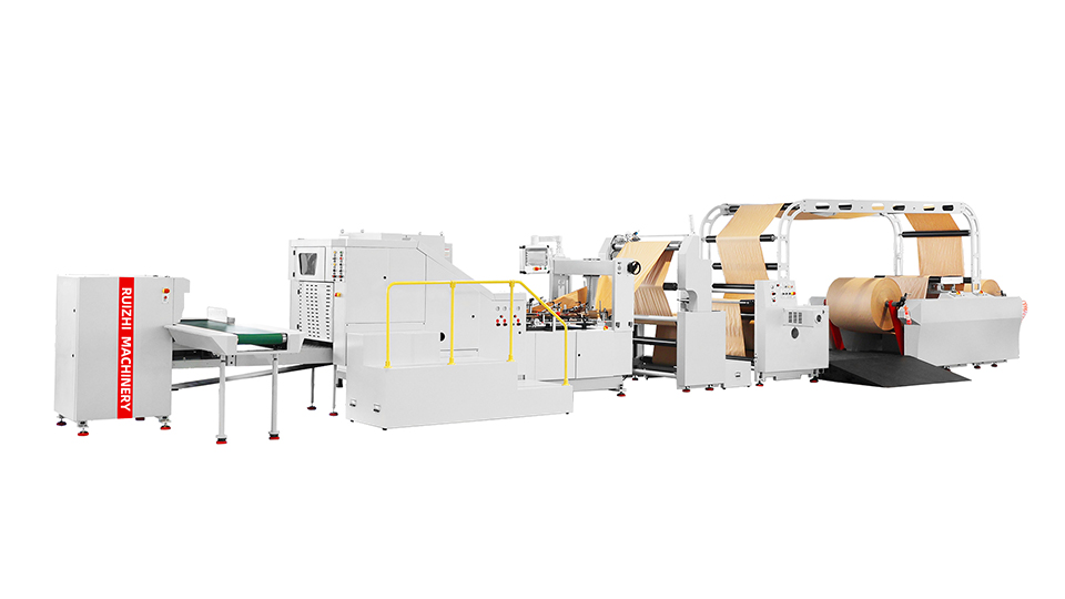 銳志機械RZFD-330(2PLY)全自動高速方底雙層紙袋機：助力環保解決方案