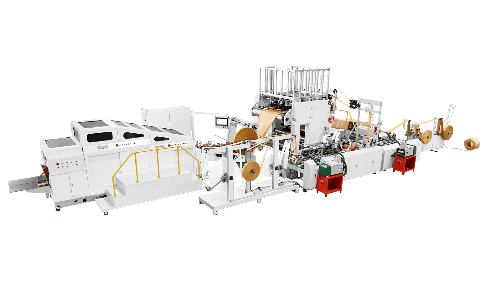 銳志機械RZFD-550NT全自動方底圓繩手提紙袋機:助力環保解決方案